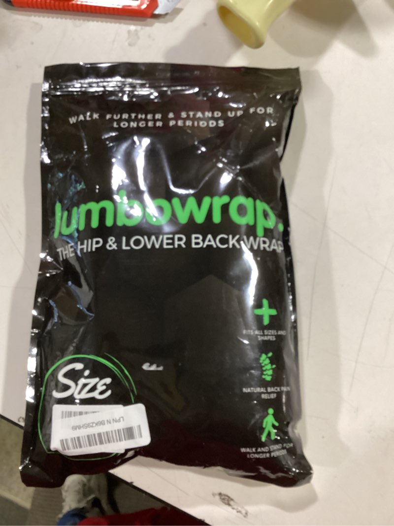 Condition photo showing New/Like New for Lumbowrap® Sciatica Belt for Men & Women – Sacroiliac Hip Wrap for SI Joint Pain Relief, Sciatic Nerve, Lower Back Support, Pelvic Pain, Arthritis, Spinal Stenosis, Mobility & Obesity Support (Medium)