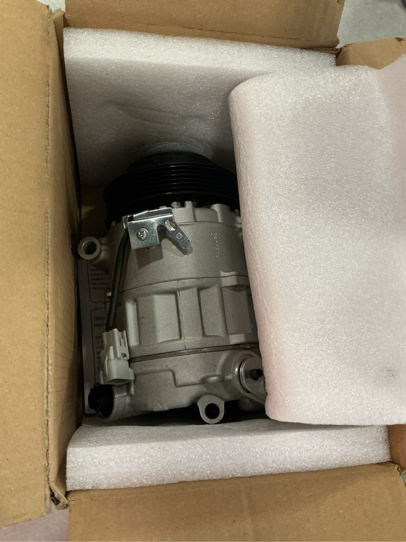 Condition photo showing Good Condition for ilonpa new ac air conditioning compressor with clutch for jeep cherokee 2014-2022 14 15 16 17 18 19 20 21 22 l4 2.4l, chrysler 200 2015 2016 2017 2.4l, 5513130 6513130