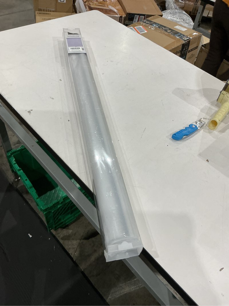 Condition photo showing New/Like New for cordless 100% blackout roller shades for windows,uv protection pull down shades,room darkening door blinds thermal insulated fabric for home office and bedroom(17" w x 72" h,white) white 17"w x 72"h