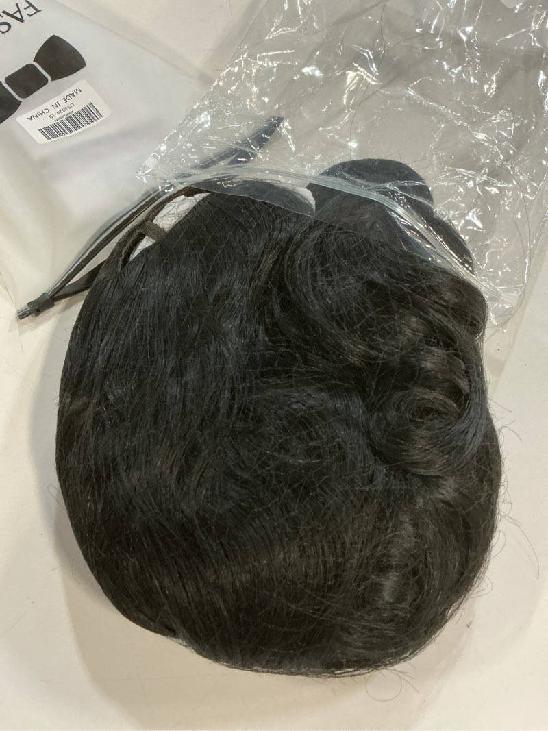 Condition photo showing Good Condition for Black V Part Wig Body Wavy Wig Upgrade U Part Synthetic Wigs for Black Women Full Head Clip In Hair Glueless 24Inch Hair Replacement Synthetic Wigs (Black)