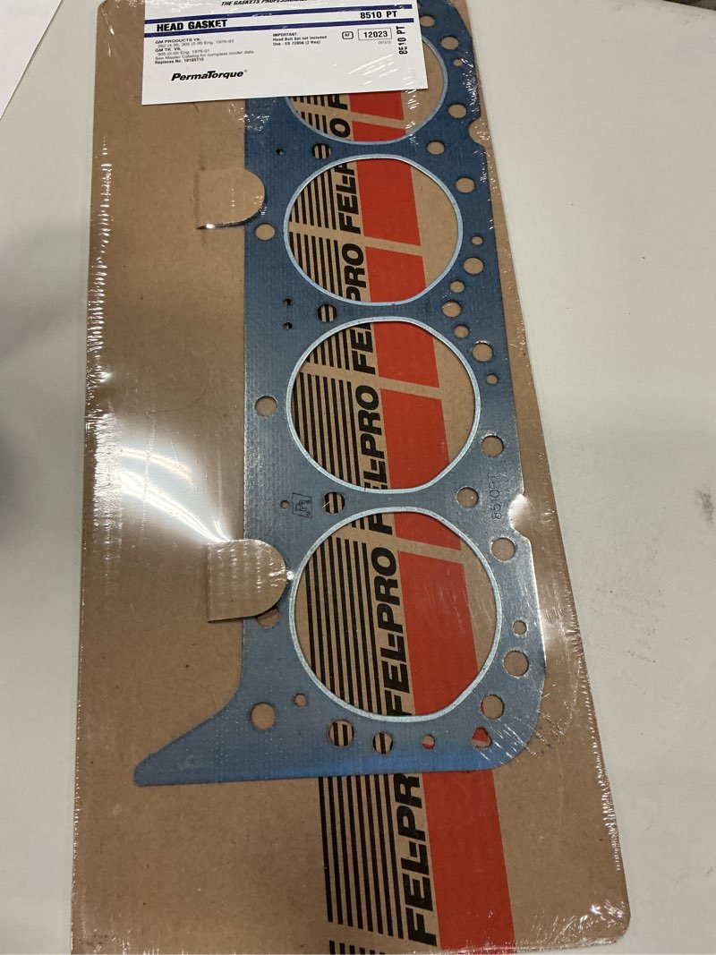 Condition photo showing New/Like New for fel-pro 8510 pt head gasket
