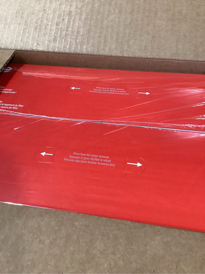 Condition photo showing New/Like New for filtrete 20x25x4 air filter merv 11, mpr 1000 micro allergen defense 2-pack, fits honeywell & aprilaire, ac furnace hvac filters for home, pleated electrostatic (actual size 19.88 x 24.63 x 4.31 in)