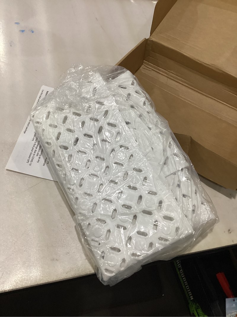 Condition photo showing Good Condition for OTHWAY Square Shower Mat, 27"x 27" Extra Large for Inside Shower, TPE Non-Slip Mat With Suction Cups, Drain Holes, Machine Washable Floor Mat (White)