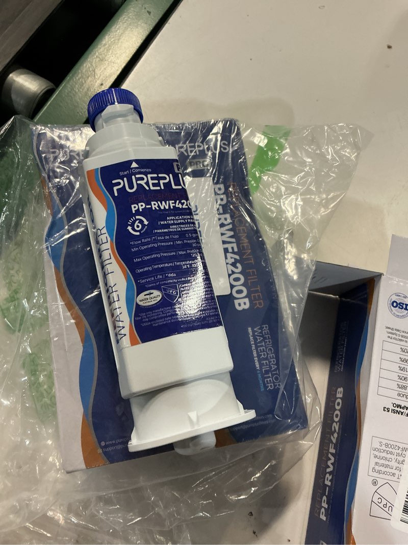 Condition photo showing Good Condition for pureplus da97-17376b nsf 53&42 certified water filter replacement for samsung haf-qin/exp, da97-08006c, rf28r7351sg, rf28r7201sr, rf28t5001sr, rf24r7201sr, rs27t5200sr, refrigerator water filter heavy metals removal (pro)