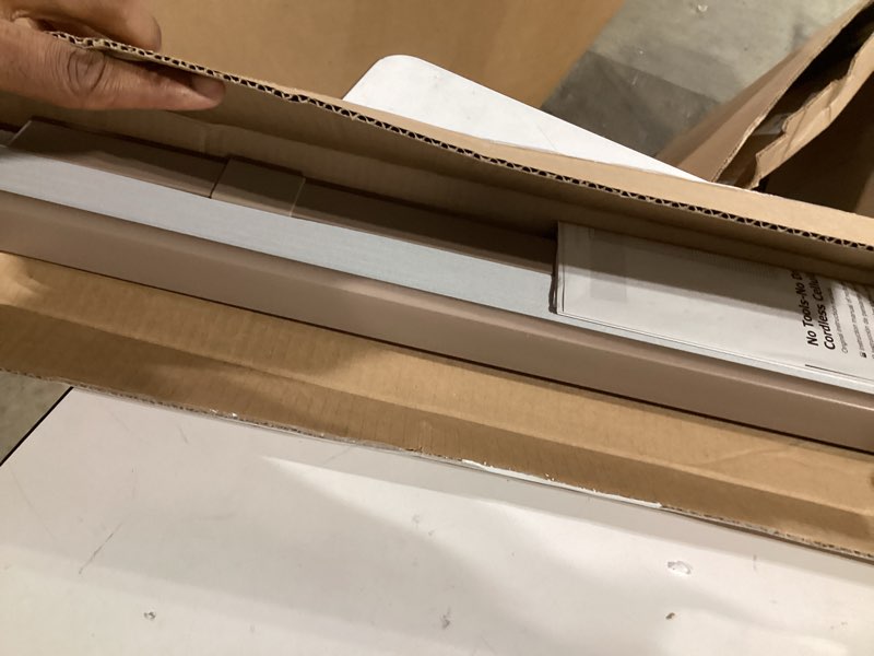 Condition photo showing Good Condition for lazblinds cordless cellular shades, no tools no drill blackout honeycomb shades pleated blinds for windows, 20'' w x 48'' h, taupe blackout-taupe 20'' w × 48'' h