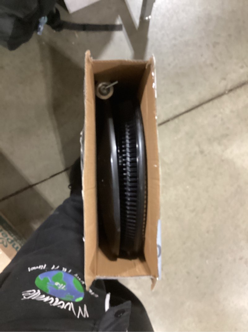 Condition photo showing Good Condition for BLACK+DECKER 16 Inches Stand Fan with Pedestal Base, Height Adjustable Pedestal Fan with Remote and Touch Control Panel, Free Standing Fan with 90-Degree Oscillating and 3-Speed Settings, Black