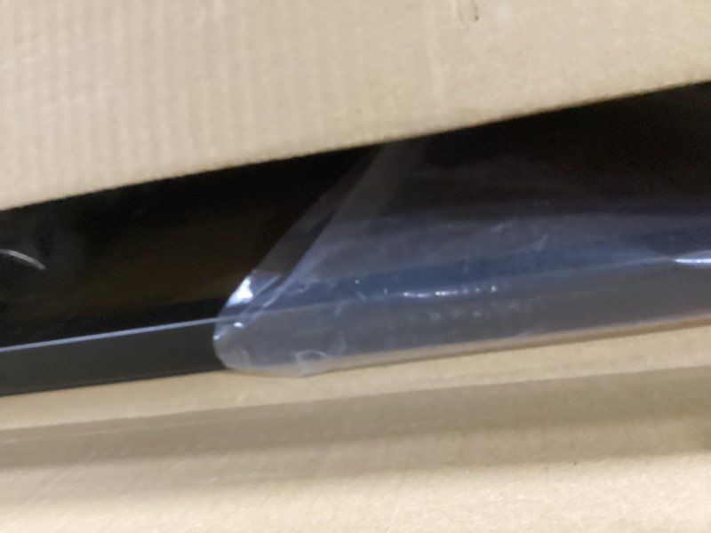 Condition photo showing As Is for Folding Heavy Duty Tire Step for Truck, SUV and RV Adjustable Tire Mounted Step Fit Most Tire from 10.2” to 14.4”, Rated up to 300 Lbs, Shark Jaw Shape Non-Slip Design, Black Type2 Black