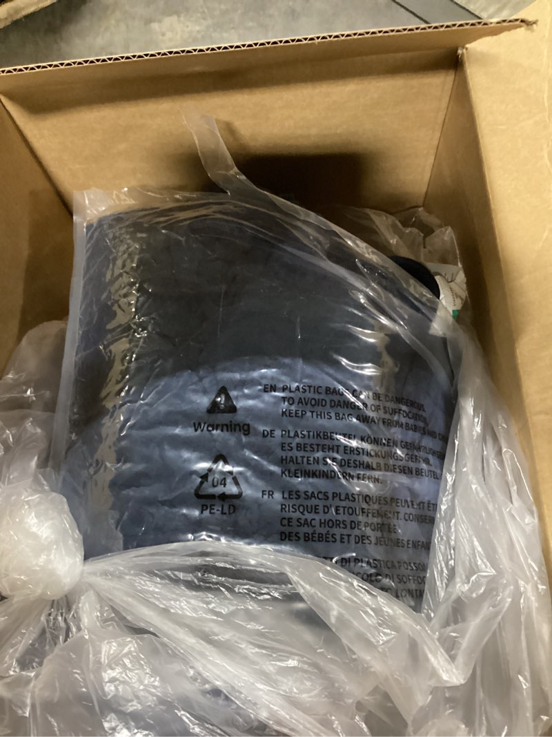 Condition photo showing Good Condition for Mr. Sandman Weighted Blanket for Adults Queen, Minky Heavy Blanket for Woman,Man Sleeping/Calm, Soft and Cozy Weighted Throw Blankets, Machine Washable, 60 x 80in, 15 lbs, Navy Blue 60 x 80 inches, 15lbs Navy Blue