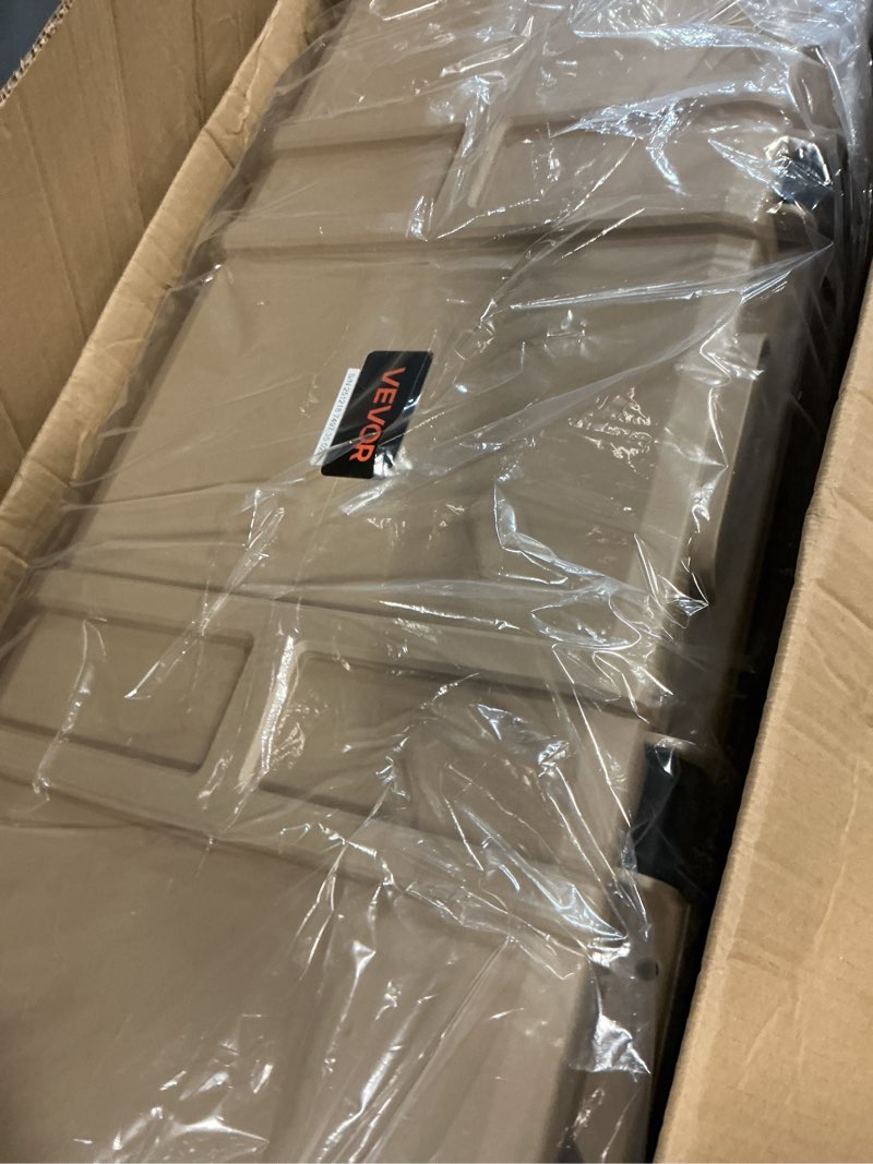 Condition photo showing Good Condition for vevor rifle case, rifle hard case with 4 layers fully-protective foams, lockable hard gun case with wheels, ip67 waterproof & crushproof, for rifles or shotguns 42 inch khaki