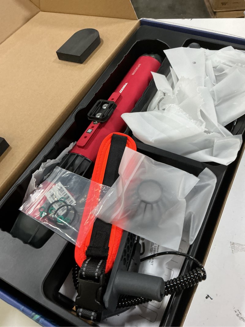 Condition photo showing Good Condition for waydoo subnado underwater scooter, thumb controlling sea scooter for sup paddle board, suitable for pool, diving, and snorkeling, compact and portable water scooter for adults and kids red