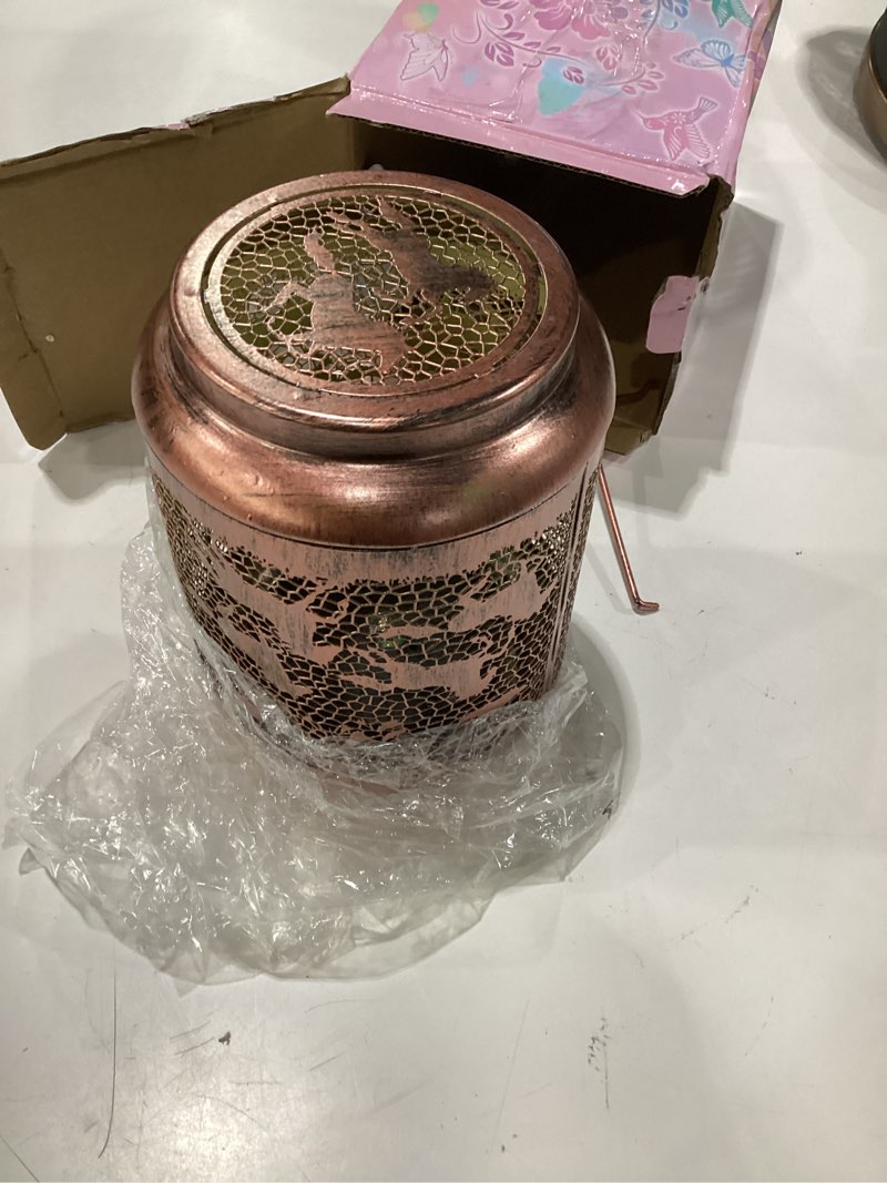 Condition photo showing As Is for horse solar lanterns outdoor lights, birthday gifts for women mom grandma, horse garden decor, hanging solar lights outside decorative, solar powered lanterns for yard patio path backyard porch