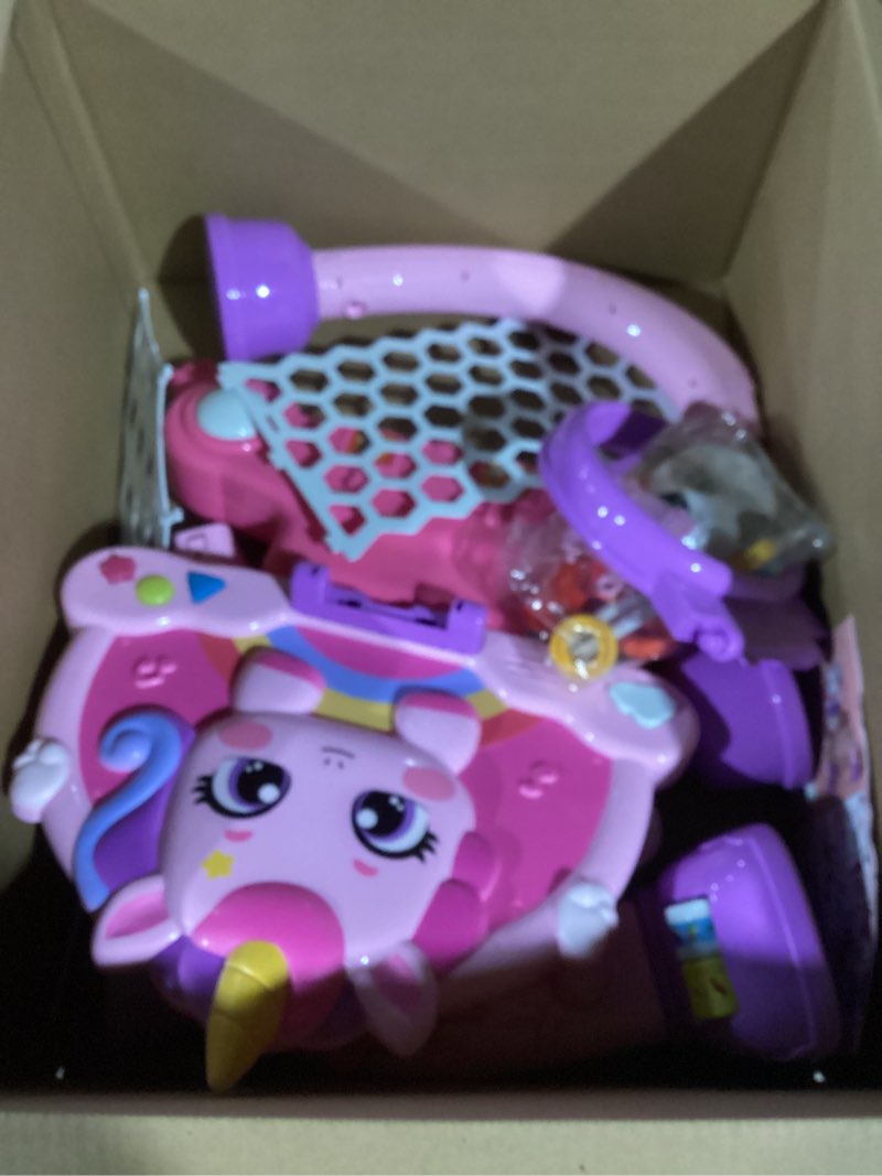 Condition photo showing Good Condition for Toddler Basketball Hoop & Soccer Goal Activity Center, Unicorn Toddlers Musical Toys with Light Music, Baby Toddlers Christmas Birthday Present Gifts for 1 2 3 Year Old Girls