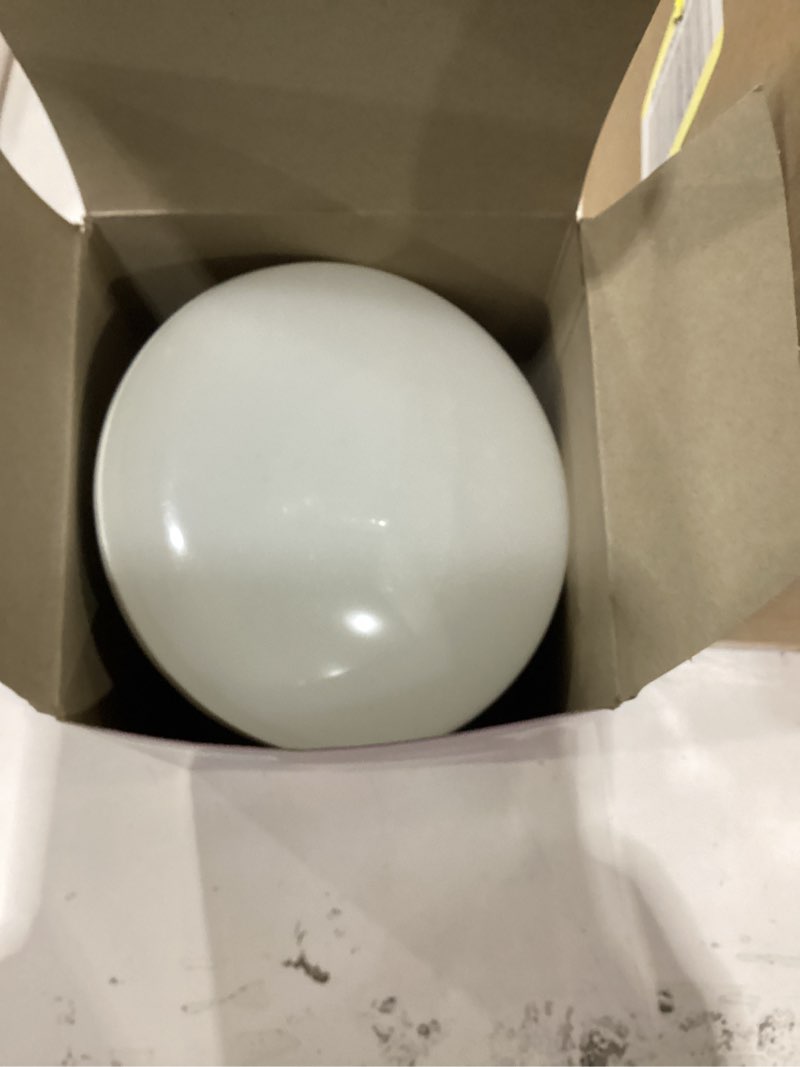 Condition photo showing Good Condition for Philips LED 65-Watt BR40 6-Inch Recessed can Indoor Floodlight Light Bulb  Frosted Daylight  Dimmable  E26 Medium Base (1-Pack)