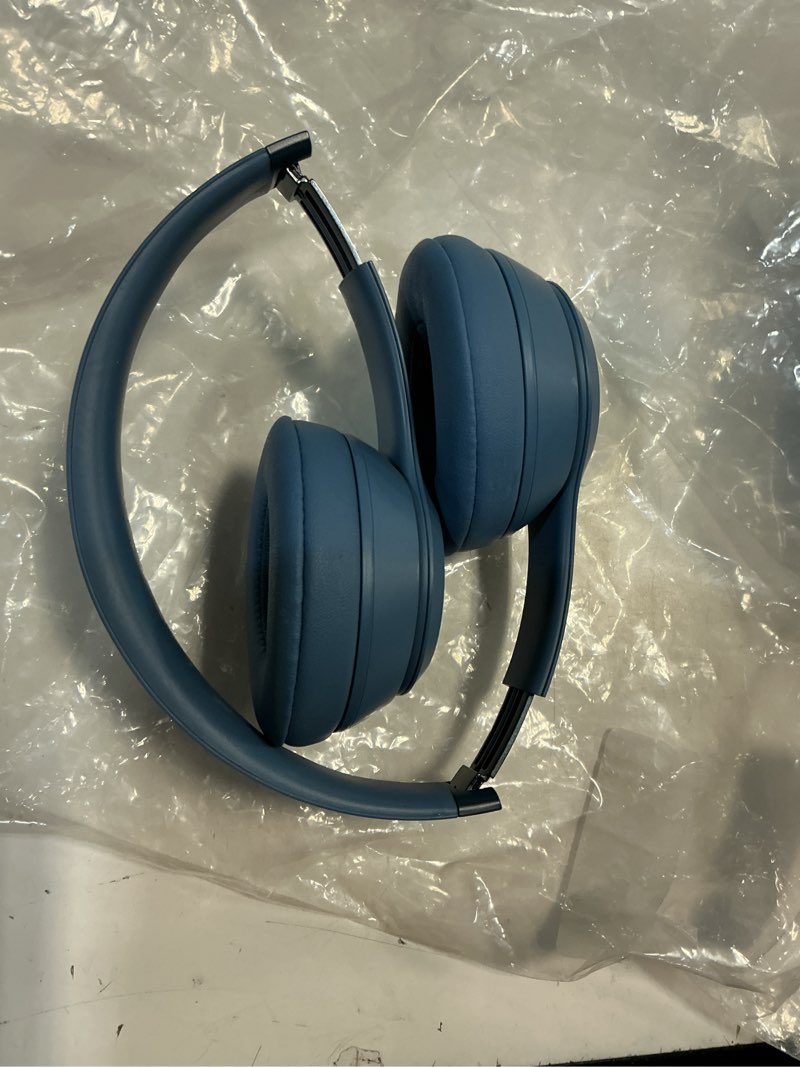 Condition photo showing As Is for Beats Solo 4 - Wireless On-Ear Bluetooth Headphones, Up to 50-Hour Battery Life, Ultra-Lightweight Comfort, Powerful and Balanced Sound, Apple & Android Compatible - Slate Blue Slate Blue Standalone