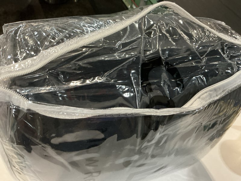 Condition photo showing Good Condition for CozyLux King Comforter Set Black, 7 Pieces Bed in a Bag Soft Bedding Comforter Set with Sheets, All Season Boho 7PC Bed Sets with Comforter, Fitted Sheets, Flat Sheets, Pillow Shams and Pillowcases Black King