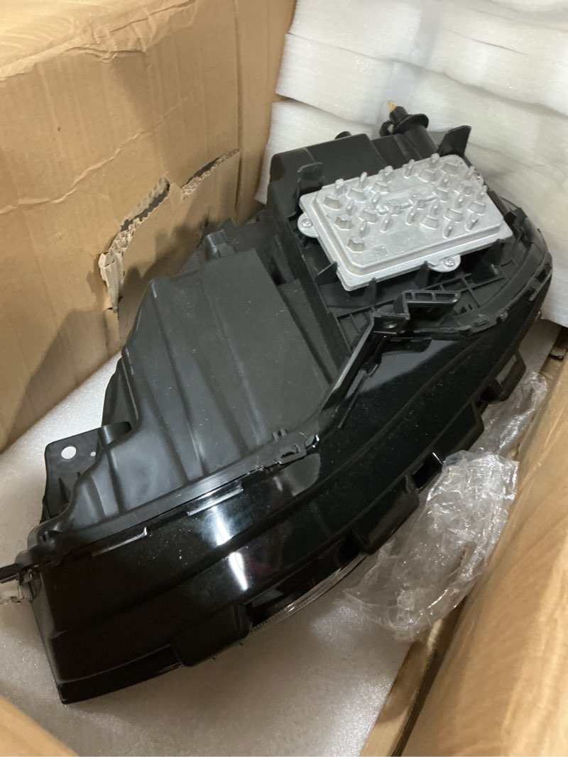 Condition photo showing Good Condition for kt4b-13w029 right passenger side dual beam led headlight with drl & afs for ford edge 2019-2024 replace # kt4b-13w029 kt4b-13w029-af kt4b-13w029-dk kt4b-13w029-dg kt4z-13008-ba