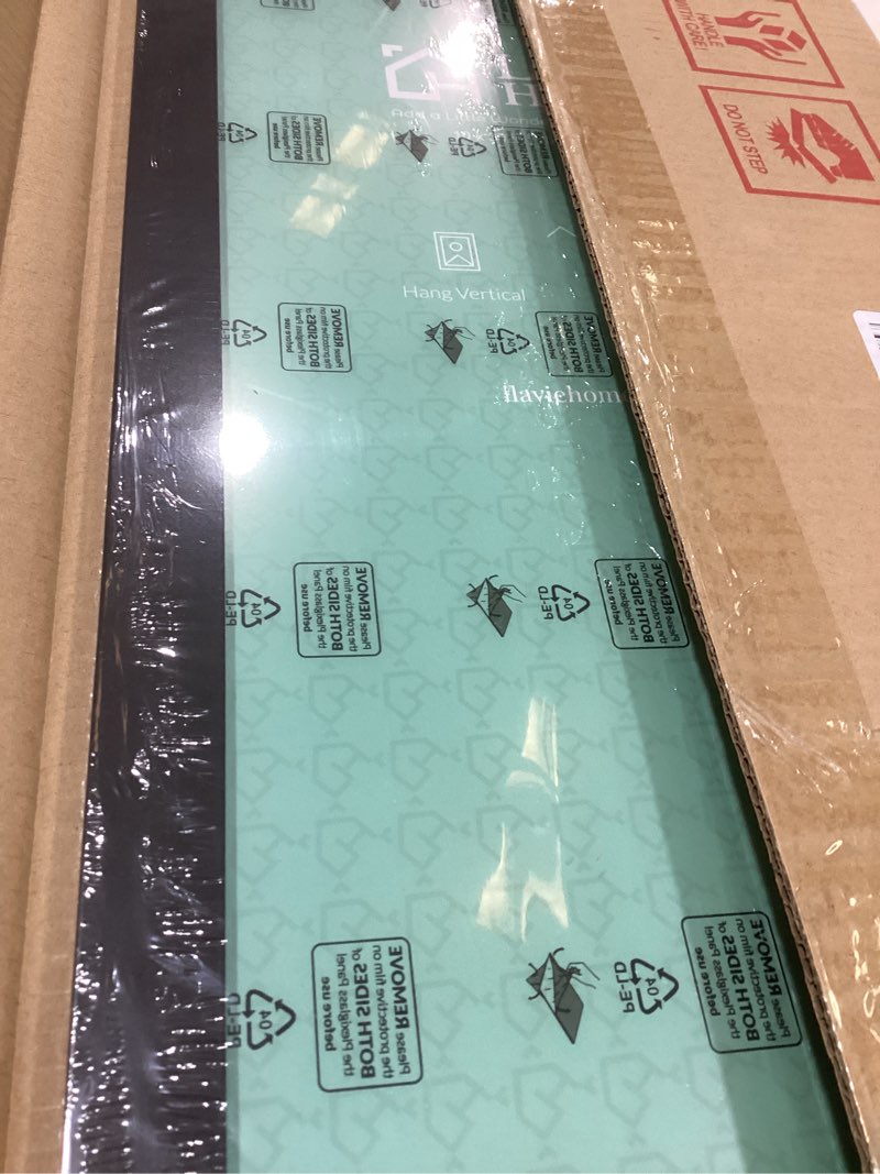 Condition photo showing New/Like New for LaVie Home 10x30 Picture Frame Black, Panoramic Picture Frame for Wall Decoration, Classic Black Minimalist Style Suitable for Decorating Houses, Offices, Hotels?1 Pack? 10x30 Black