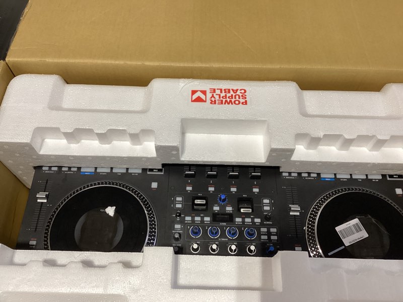 Condition photo showing As Is for Rane PERFORMER 4-Channel Motorized DJ Controller, 7" Platters with Displays, Precision Feel Faders, Stem Split, Advanced FX, Serato DJ Pro Included DJ Controller Rane Performer