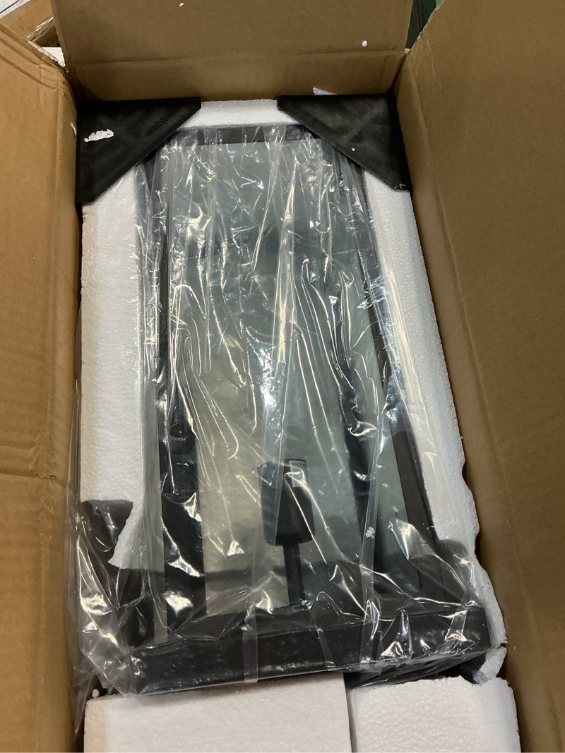 Condition photo showing New/Like New for large exterior lighting fixtures modern wall lantern,outdoor wall lights with clear glass shade,outdoor lamps for patio porch,waterproof outside exterior lights?dusk to dawn 20in-1 pack dusk to dawn?20in-1 pack