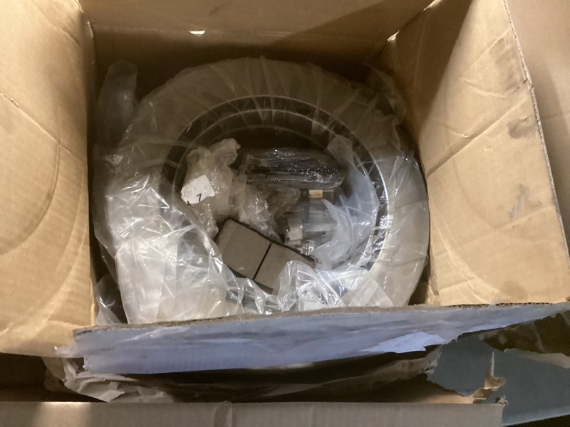Condition photo showing Good Condition for callahan brake parts front brake kit for chevrolet k1500 suburban 1994-99 |k2500 1988-00 |k2500 suburban 1992-99 |k3500 1988-00 - disc rotors with ceramic brake pads + oe calipers, ebyk027507 stock replacement