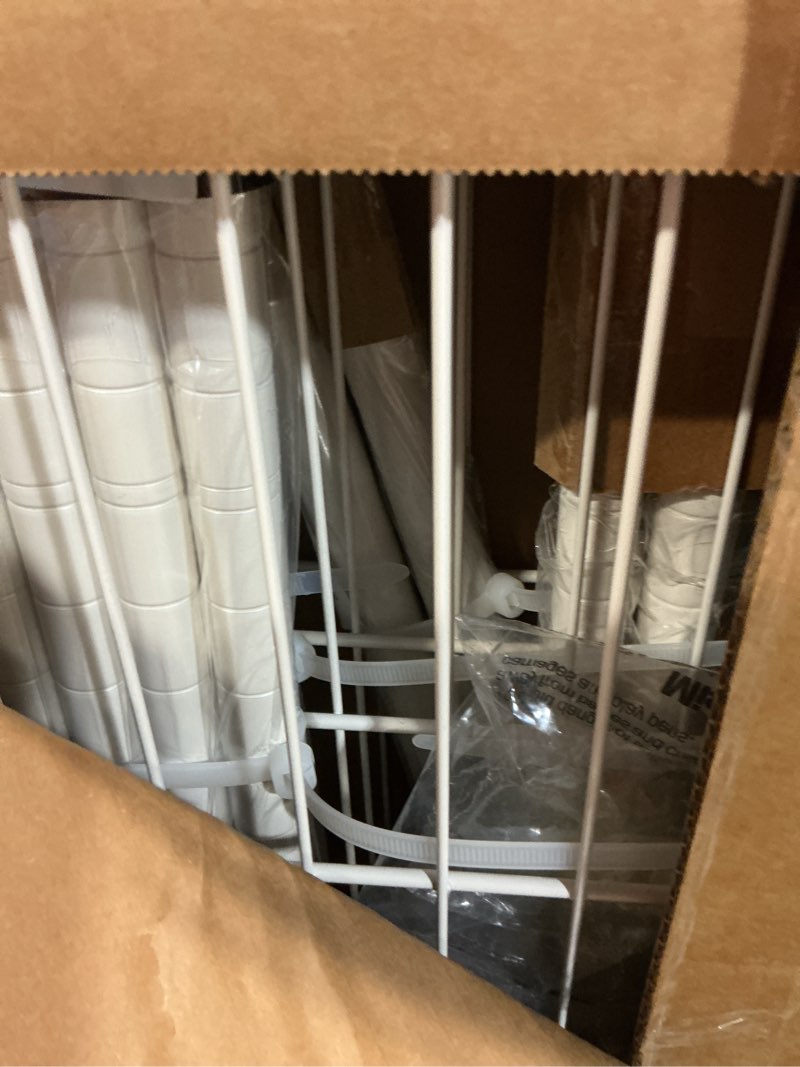 Condition photo showing Good Condition for ulifhome h41 garment rack heavy duty clothes rack, clothing racks for hanging clothes, extra large freestanding portable closet wardrobe rack 78.5'' w × 15.8'' d × 76.4'' h, max load 1150 lbs, white