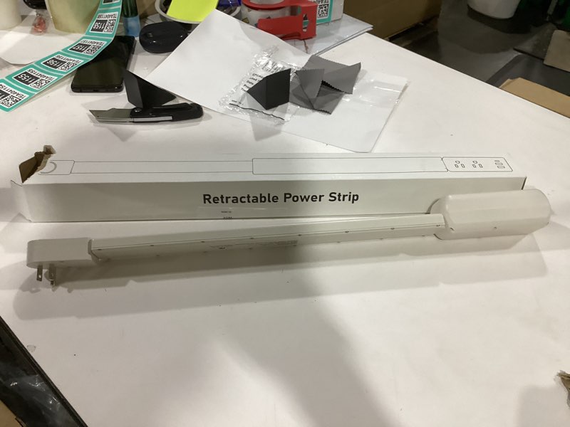 Condition photo showing New/Like New for Electrical Outlet Extender with 2 AC Outlets, 2 USB-A, 1 Type-C, Rotates 180°, Extends 22"-34", Access Hard-to-Reach Outlets for Bedroom Office Behind Couches Nightstands Desks Sofa