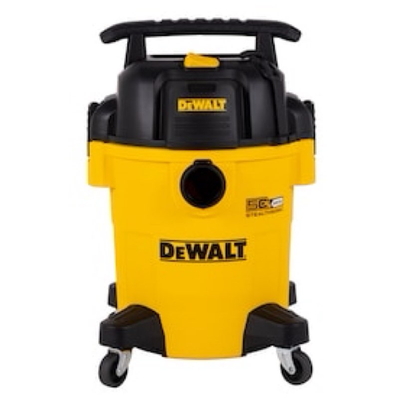 dewalt 9-gallon 5 hp corded wet/dry shop vacuum with accessories included