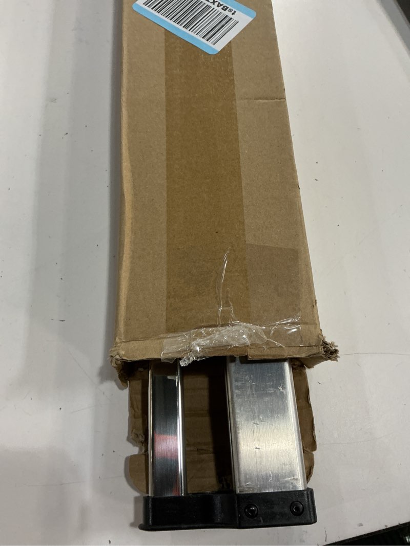 Condition photo showing As Is for closet clothes hanger rail,pull-out closet rod 30-60cm,wardrobe clothing rail,closet organizer rack for pants and coat (800mm/31.5inch)