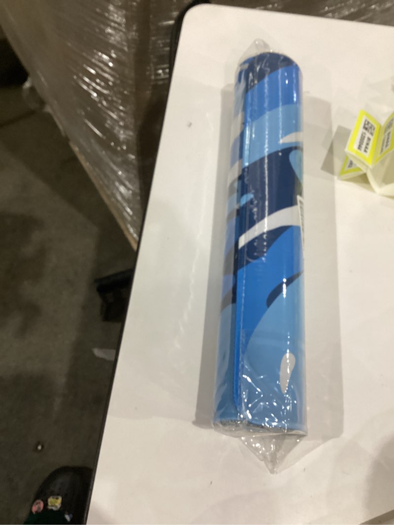 Condition photo showing New/Like New for Fluid Pattern Desk Mat Marbled Design, Gaming Mouse Pad with Seamed Edges, Waterproof Large Computer Mat, Non-Slip Rubber Base XL, 31.5x11.8In Blue Blue Fluid