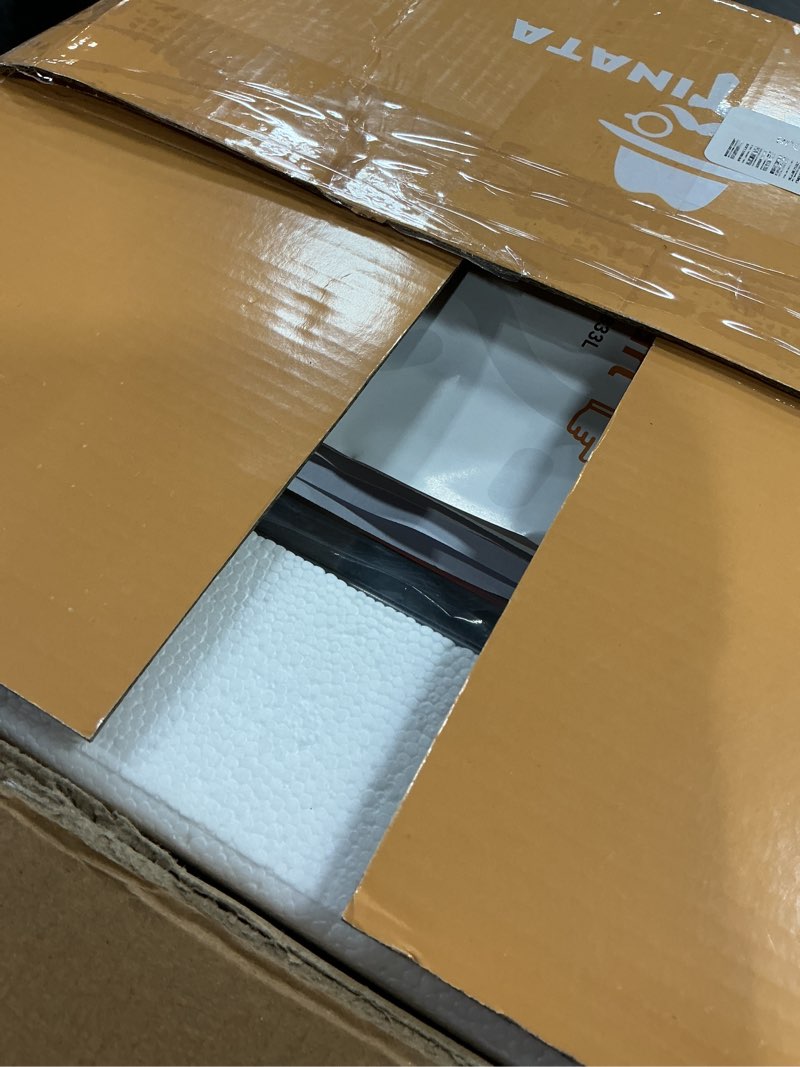 Condition photo showing New/Like New for mattinata cm1833l automatic cappuccino machine, 20 bar espresso maker with dual boiler & self-cleaning milk frother, touch screen coffee machine for latte, stainless steel home and office, silver