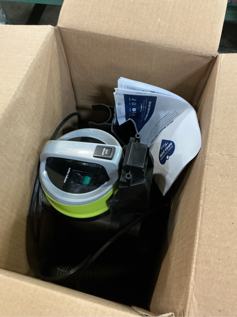 Condition photo showing As Is for Bissell 2252 CleanView Swivel Upright Bagless Vacuum with Swivel Steering, Powerful Pet Hair Pick Up, Specialized Pet Tools, Large Capacity Dirt Tank, Easy Empty Green