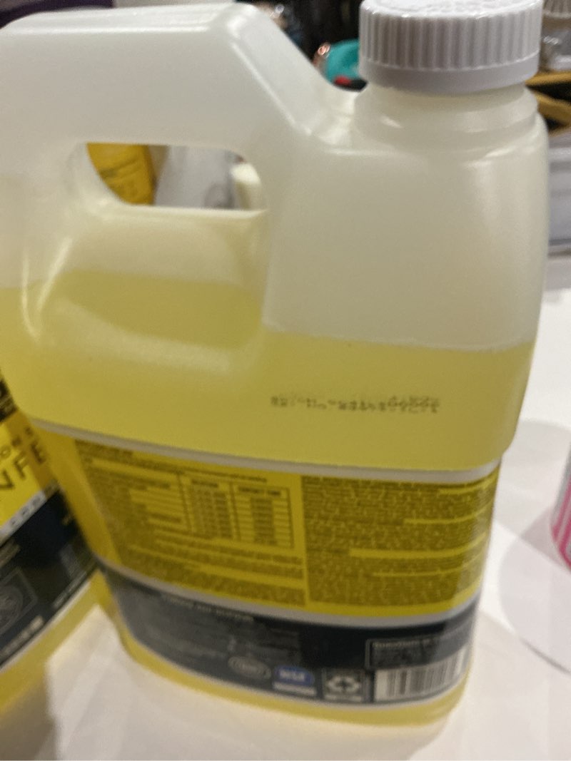 Condition photo showing Good Condition for member's mark commercial  disinfectant, lemon scent, 1 gal., choose pack size