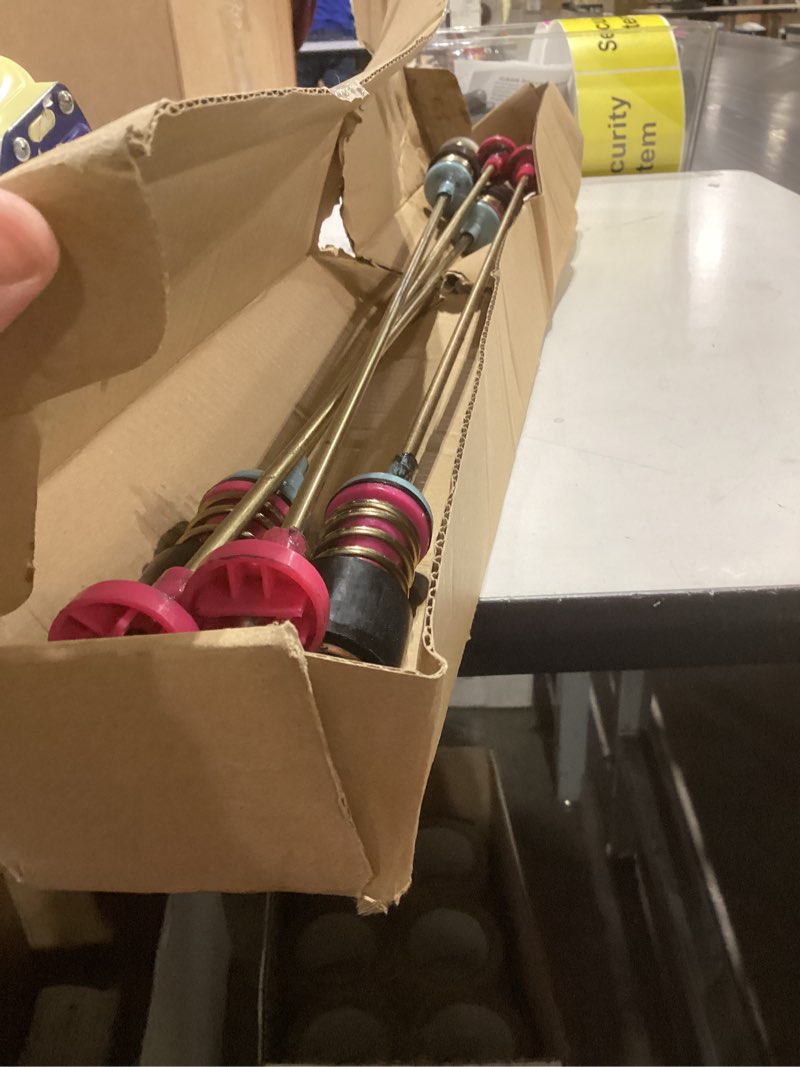 Condition photo showing As Is for replacement 4 pack dc97-05280w upgraded washer suspension rods assembly