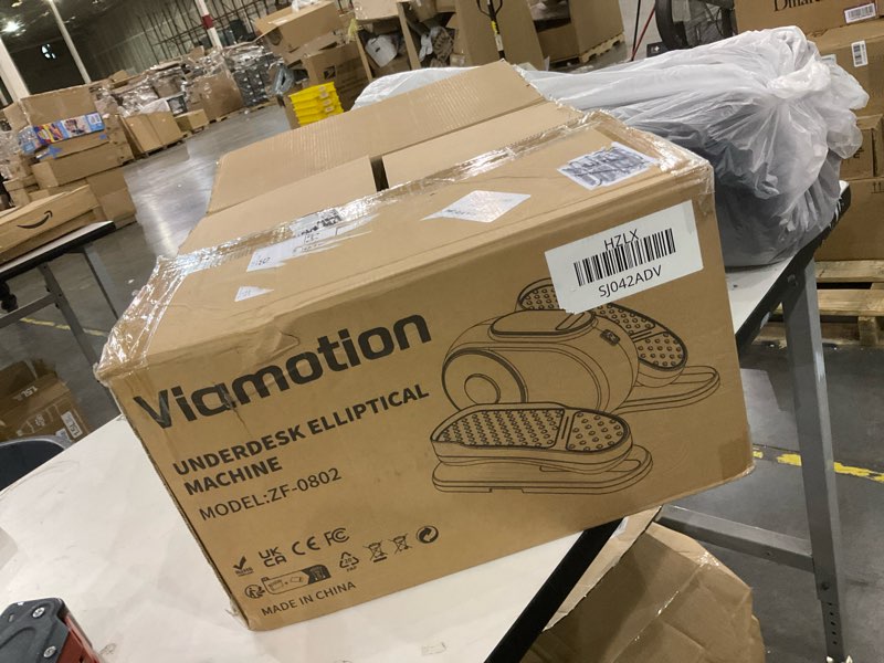 Condition photo showing Good Condition for Under Desk Elliptical Machine, Leg Exerciser as Seen on TV While Sitting for Senior with Remote Control, Portable & Quiet Pedal Exerciser with 12 Adjustable Speed