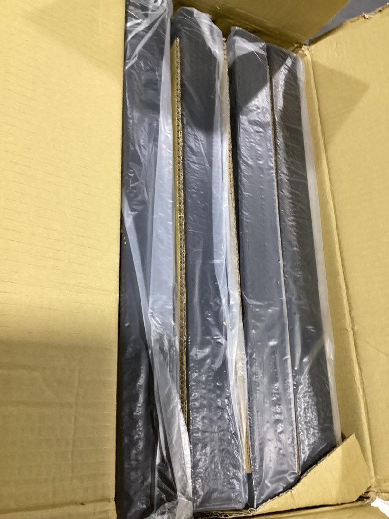 Condition photo showing New/Like New for monolith 24 inch speaker stand (each) - supports 75 lbs, adjustable spikes, compatible with bose, polk, sony, yamaha, pioneer and others, black