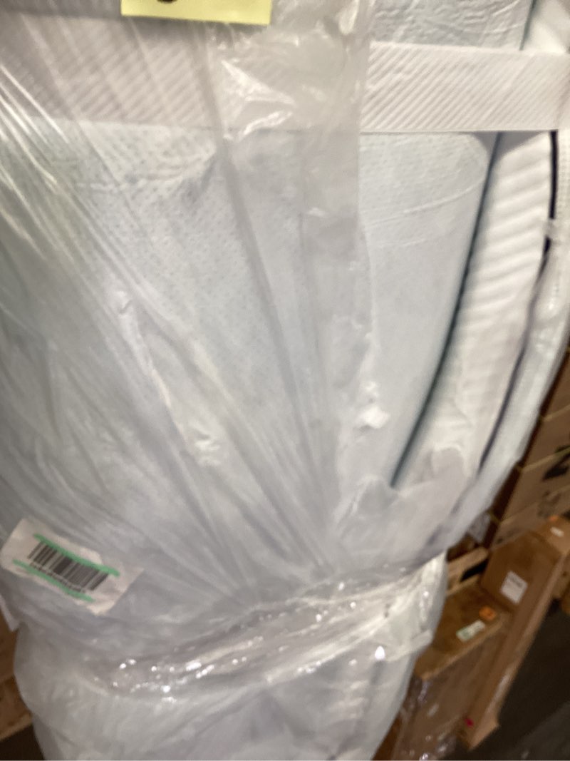 Condition photo showing As Is for 3 Inch Memory Foam Mattress Topper Full Size Ventilated Breathable Cooling Mattress Pad with Removable Soft Cover Portable Bed Topper for Back Pain and Pressure Relief, CertiPUR-US Certified Full 3 Inch (White Cover)