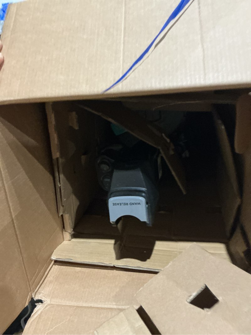 Condition photo showing As Is for imcompleto)))bissell multiclean allergen rewind pet vacuum with hepa filter sealed system, automatic cord rewind, tangle-free brush roll, & led headlights, 3402 multiclean rewind
