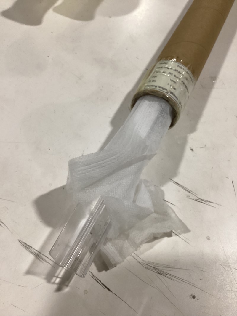 Condition photo showing Good Condition for 36" Shower Door Bottom Seal Strip for 3/8" (10mm) Glass – Ultra Clear Polycarbonate Shower Door Sweep, Single Pack Bottom seal for 3/8" glass-single pack