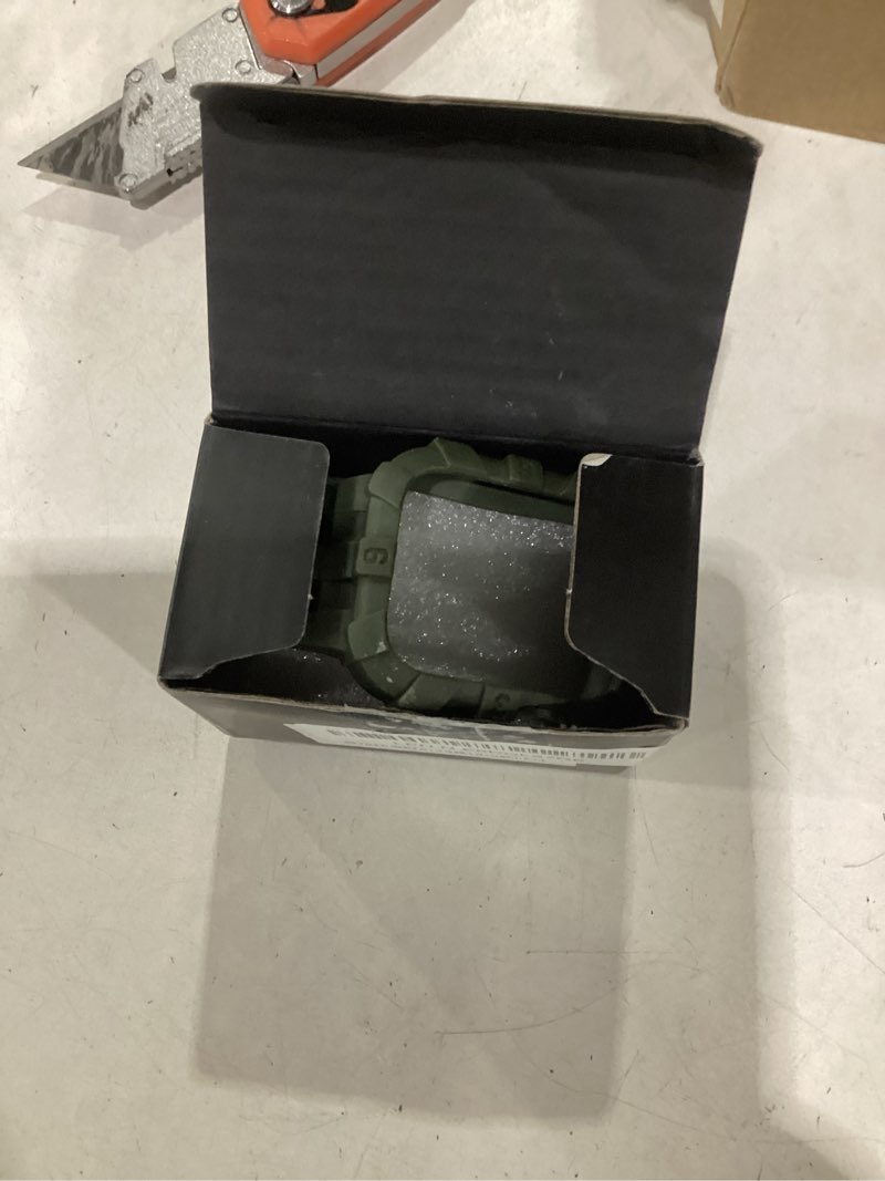 Condition photo showing Good Condition for compatible with apple watch series 9 8/7 45mm se 6/5/4/3 44mm 42mm, rugged case with band for men women (45mm/44mm/42mm,41mm/40mm/38mm) army green 45mm/44mm/42mm