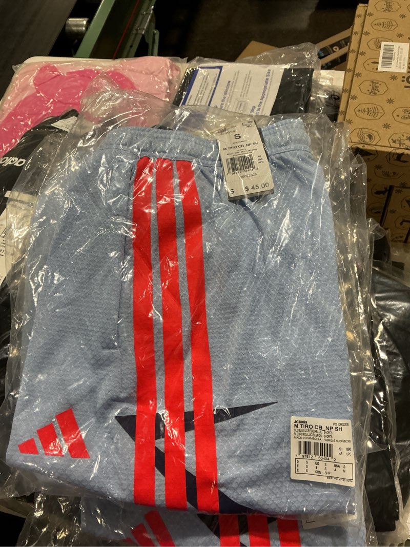 Condition photo showing Good Condition for Adidas Mens House of Tiro Nations Pack Shorts Small Blue/Lucid Red/Dark Blue