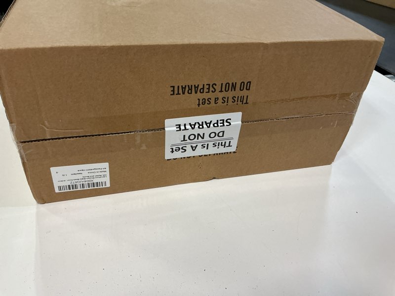 Condition photo showing New/Like New for Passage Door Handle, Non-Locking for Hallway Closet, Rectangular Interior Door Lever, Easy Installation, Matte Black, 10 Pack 10 Pack Passge Matte Black