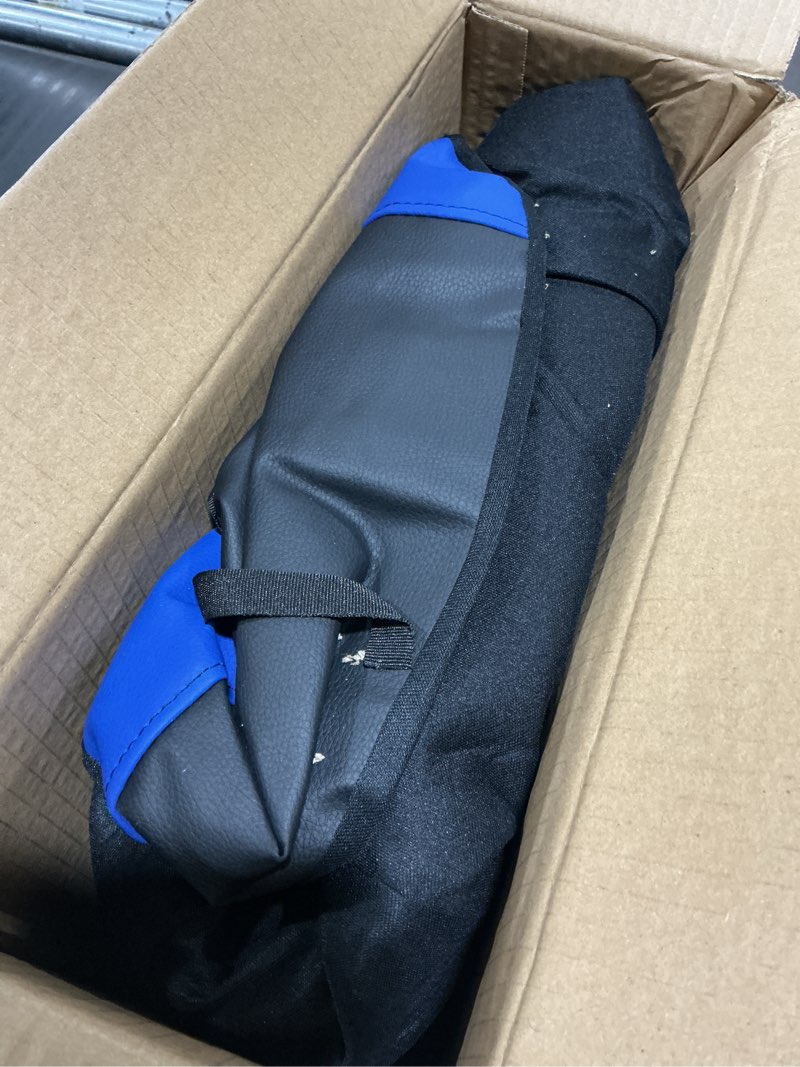 Condition photo showing Good Condition for skechers gel seat covers,cooling car seat covers,leather front seat covers,airbag compatible,automotive comfort universal fit for suvs,vans,sedans,cars,trucks,blue