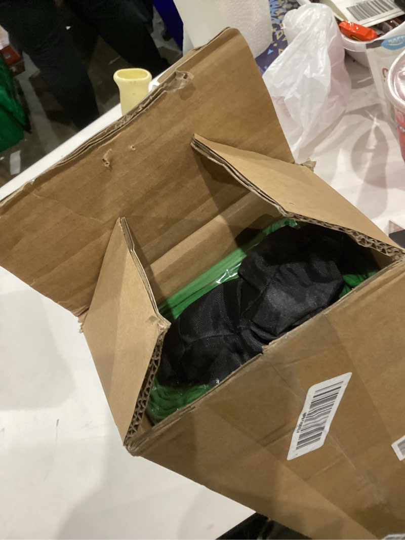 Condition photo showing New/Like New for Green Screen Backdrop with Stand for Streaming, 6.5X 10ft (WxH) Protable Green Screen with 6.3 x 6.5 ft Stand kit, Greenscreen Background with Stand Carrying Bag 5 Spring Clamps 6.3 x 6.5 Ft Green