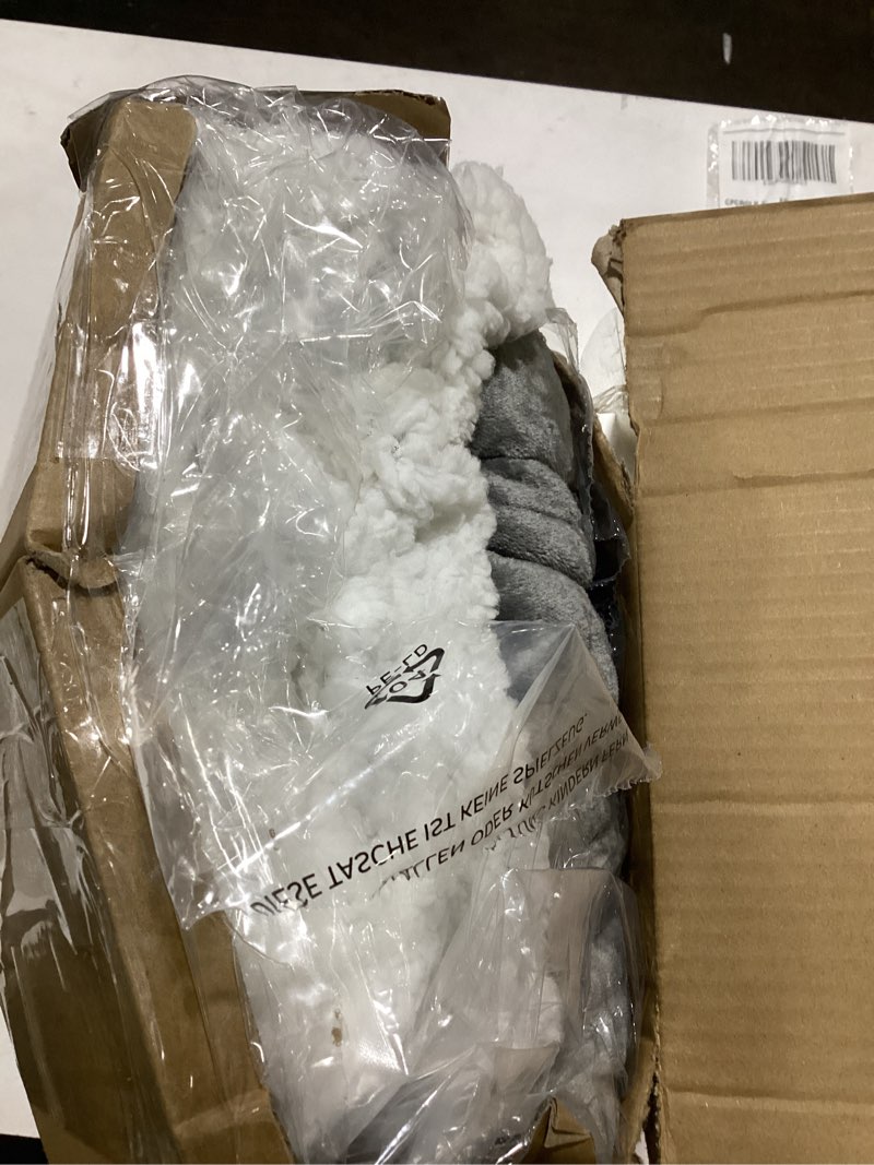 Condition photo showing New/Like New for Electric Heated Blanket Full Size 72x84 Inch - Super Soft Flannel, 10 Heat Settings, 1-12H Auto Shut Off, Machine Washable, Easy Controller, Perfect for Winter Warmth - Light Grey 02-light Gray 72"x84"(Full Size)