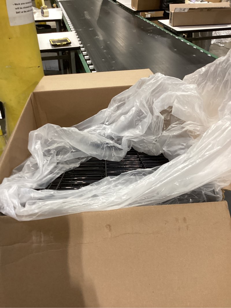 MidWest Homes for Pets 24-Inch iCrate for Small Breeds, 12-20 lbs, Single Door Folding Dog Crate wit