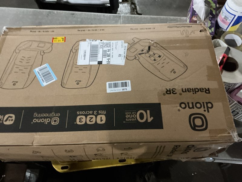 Condition photo showing Good Condition for Diono Radian 3R, All-in-One Convertible Car Seat, Rear and Forward Facing, 10 Years 1 Car Seat, Slim Fit 3 Across, Black Storm Radian 3R Fits 3 Across Black Storm