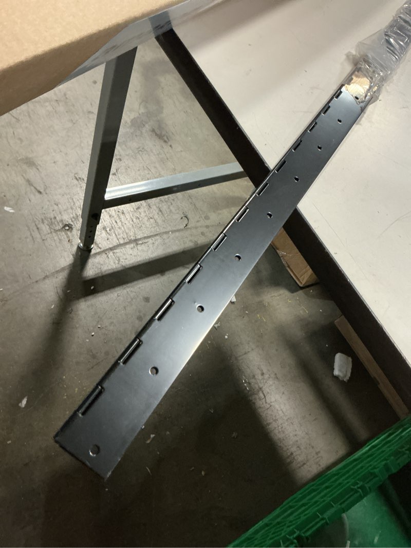 Condition photo showing Good Condition for black piano hinge 48 inch x 3 inch heavy duty stainless steel piano hinge continuous hinge for cabinet, door, diy wood boxes, 0.05" leaf thickness