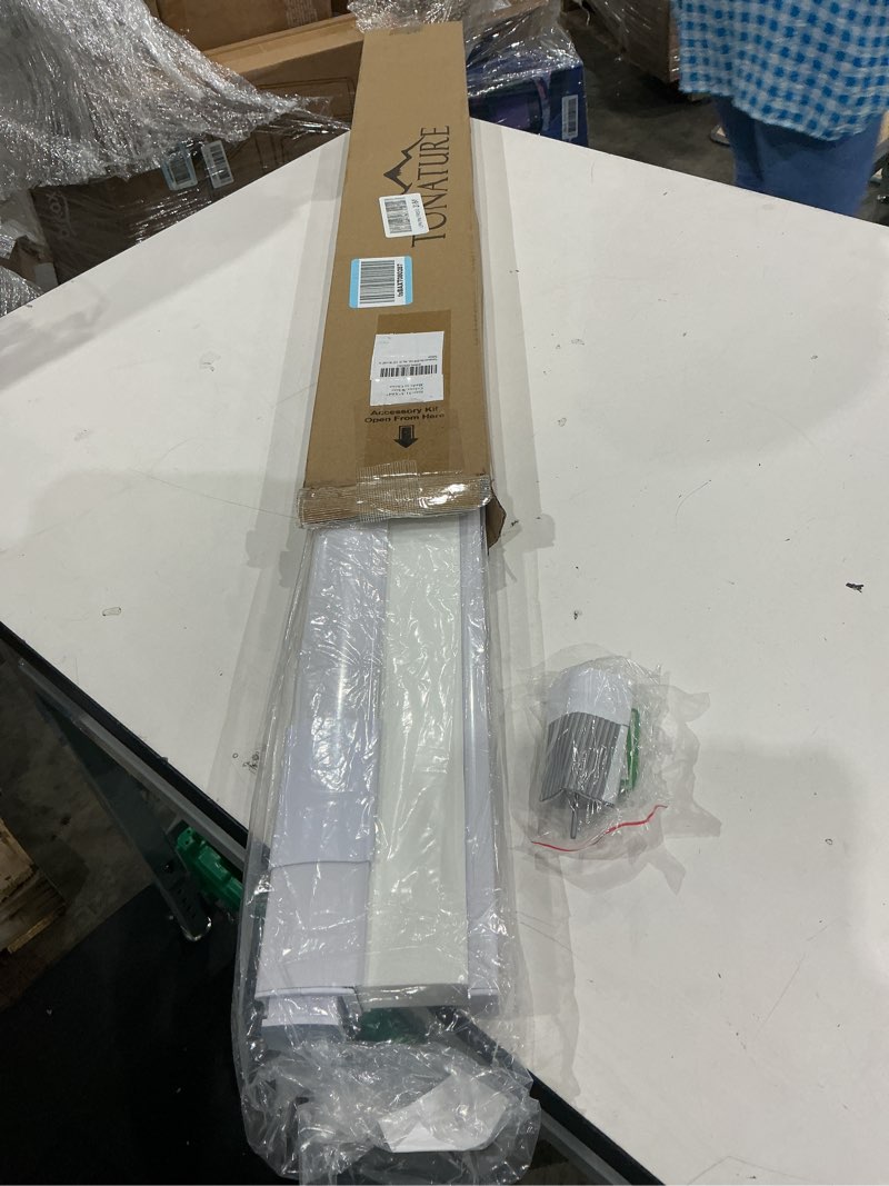 Condition photo showing Good Condition for no drill cellular shades for indoor windows, thermal insulating & noise reducing honeycomb blinds, cordless free stop blinds light filtering, white, 31 1/2" w x 64" h 31 1/2"w x 64"h white(light filtering)
