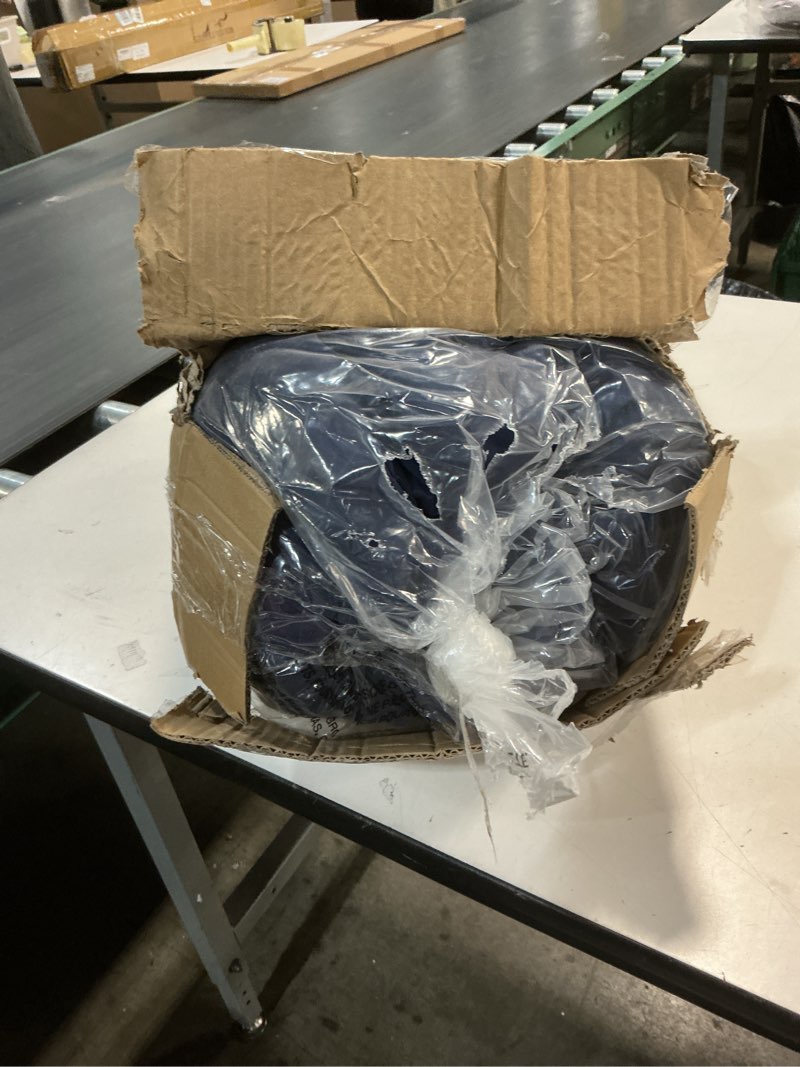 Condition photo showing Good Condition for JOLLYVOGUE King Comforter Set, Ultra-Soft Bed in a Bag King Size 7 Pieces, Oeko-TEX Certified Bedding Set with Down Alternative Comforter, Sheets, Pillowcases & Shams, Navy Navy KING(104"*90")