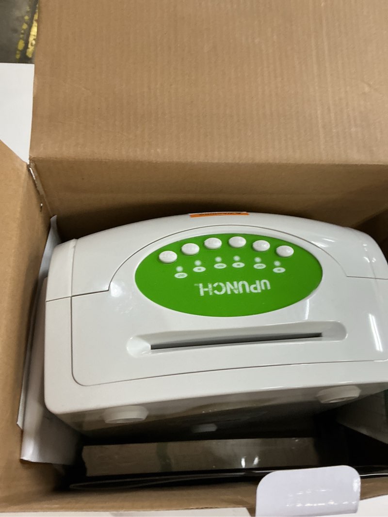 Condition photo showing As Is for upunch hn1500 starter time clock bundle for small business: employee punch clock system with 100 time cards, card rack, and ribbon